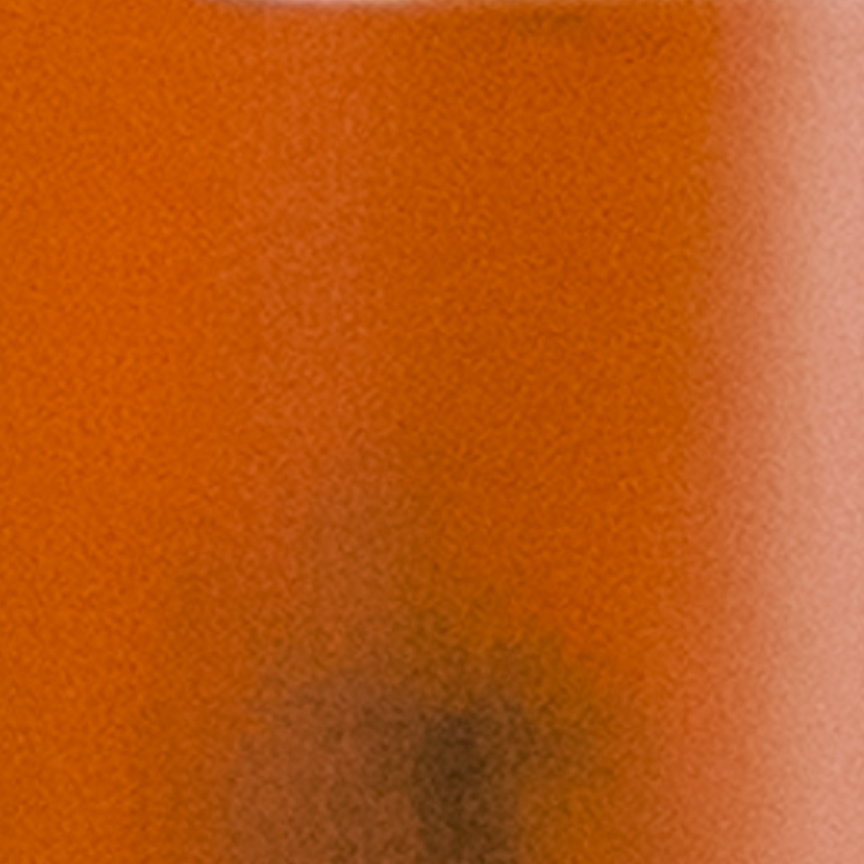 Kai Commercial Grade 30" High Backless Distressed Orange Metal Indoor-Outdoor Barstool