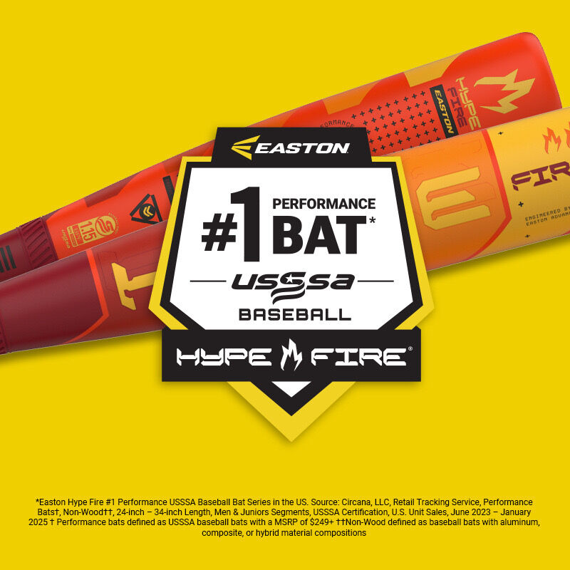 Easton Hype Fire -8 Usssa Youth Baseball Bat - 30 In