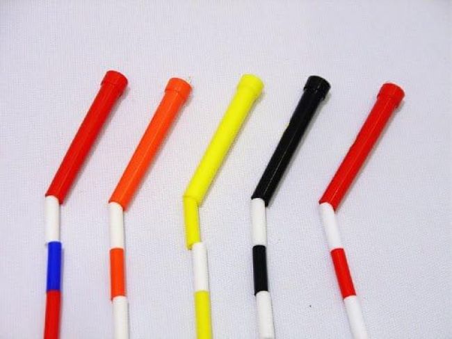 Plastic Segmented Jump Ropes Set - 9' L, set of 6