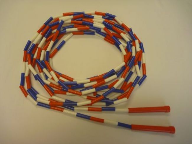 Plastic Segmented Jump Ropes Set - 32' L, set of 6