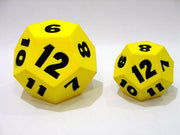 12 Sides PU Foam Dice --7"