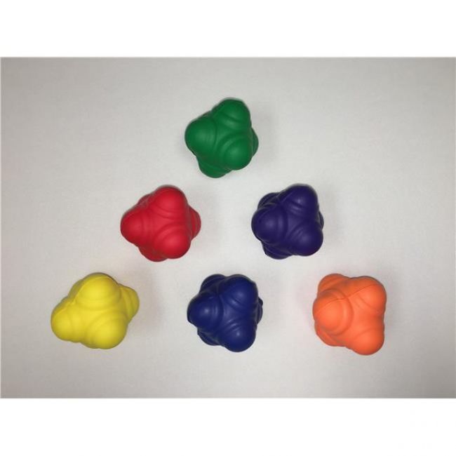 Reaction Ball - set of 6 colors, 70mm, PU Foam