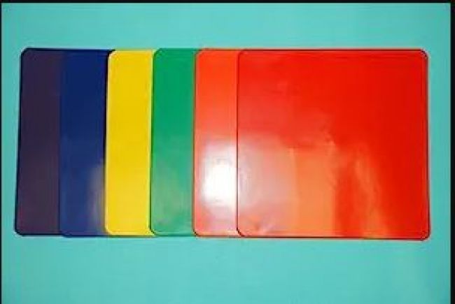Marker - squares - 14" set of 6 colors