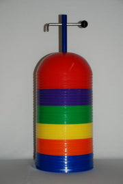 Rigid Dome Cones - ∮7.75" * 3.5" H - 36pcs/6colors