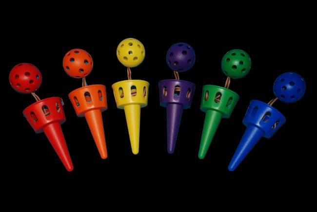 Catch Cup Set - set of 6 colors, webbing strap