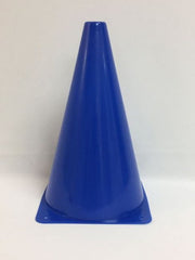 Plastic Cone - 9" H, Blue