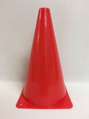 Plastic Cone - 9" H, Red