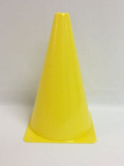 Plastic Cone - 9" H, Yellow