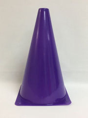 Plastic Cone - 9" H, Purple