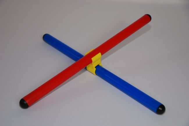 Bar-Bar Clips, set of 12, Yellow Color