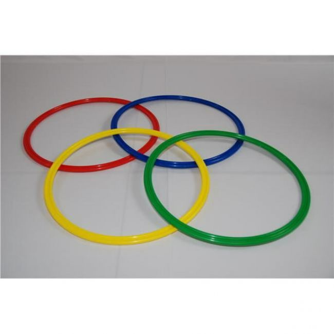 Small Flat Hoop - 15", Set/4