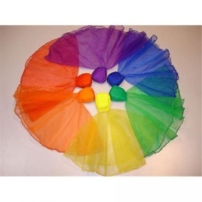 Fly Beanbags - set of 6 colors, 10"