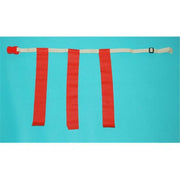 Flag Belt - adjustable rip - 26"~38"Waist - set of 1 belt, 3 flags w/clip