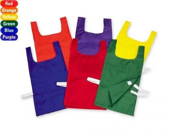Pinnies - set of 6 colors, 22" L x 11" W, Cloth Ties