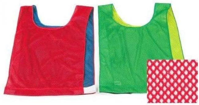 Reversible Mesh Pinnies - 15" L * 25" chest