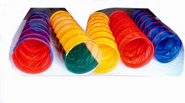 Circle Play Tunnel - See Me - 6' L x 22" Dia