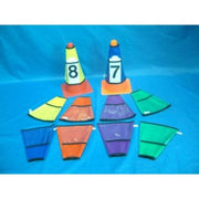 Cone Covers with Poach - set of 10, 7" Dia. x 9" H