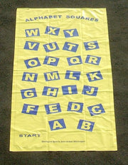 Alphbetic Mat - 8' L x 4' W, w/12 pcs of 4" Bean Bags