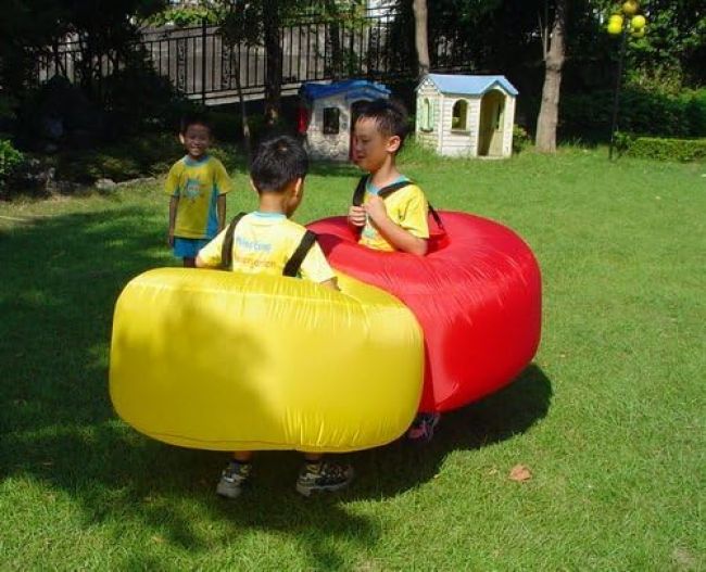 Belly-Bumper 50"D X 25"H, set of 4 colors