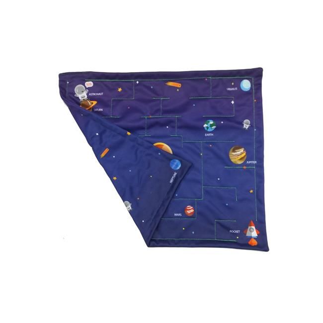 Planets Marble Mat, 17.5" x 15.75"
