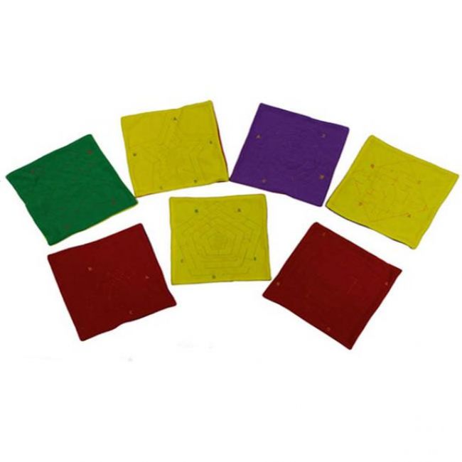 Point to Point Marble Maze Mat - 12.6" x 12.6"