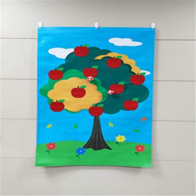 Apple Target Toss Game 47.2" x 27.5"