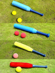 PE Foam Small Baseball Set, 28" L x 4" Ø Bat, 2x89mmFoam Balls