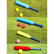 PE Foam Small Baseball Set, 24" L x 3" Ø Bat, 2x89mmFoam Balls