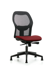 Executive Windova Mesh Back Chair with Borscht Supernova Seat and Stationary Glides