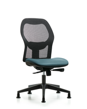 Executive Windova Mesh Back Chair with Storm Supernova Seat and Stationary Glides