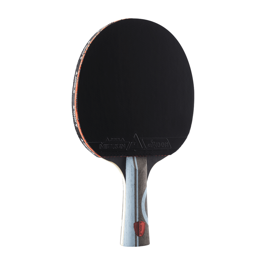 JOOLA Infinity Edge Table Tennis Racket with Micron 48 Rubber (Light Blue) (Black/Black)