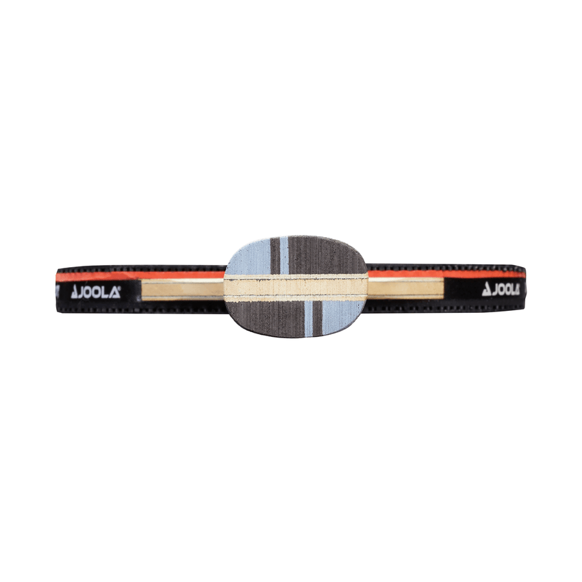JOOLA Infinity Edge Table Tennis Racket with Micron 48 Rubber (Light Blue) (Black/Black)