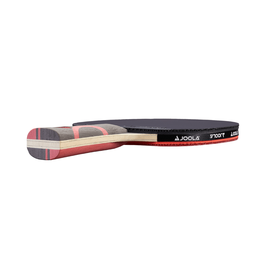 JOOLA Infinity Edge Table Tennis Racket with Micron 48 Rubber (Red) (Red/Black)