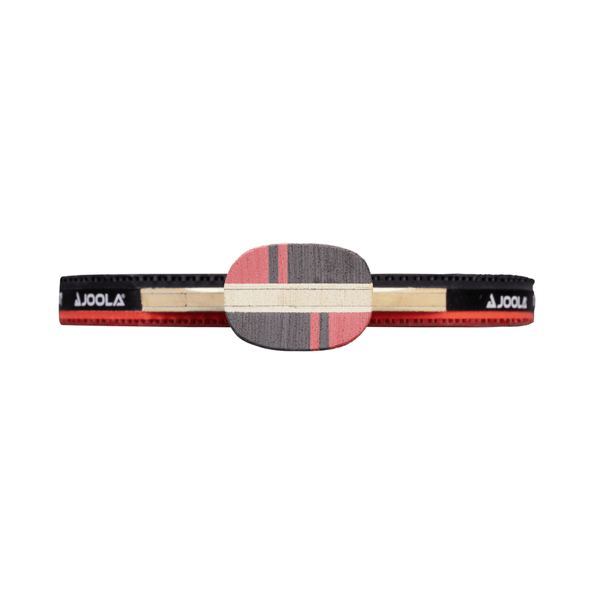 JOOLA Infinity Edge Table Tennis Racket with Micron 48 Rubber (Red) (Red/Black)