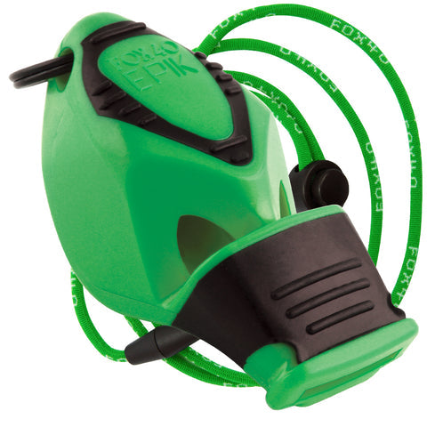 Epik CMG Safety W/ Breakaway Lanyard Whistle - NEON GREEN