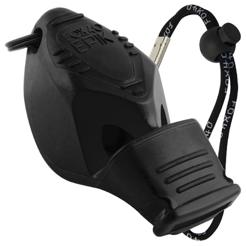 Epik CMG Official W/ Wrist Lanyard Whistle - BLACK