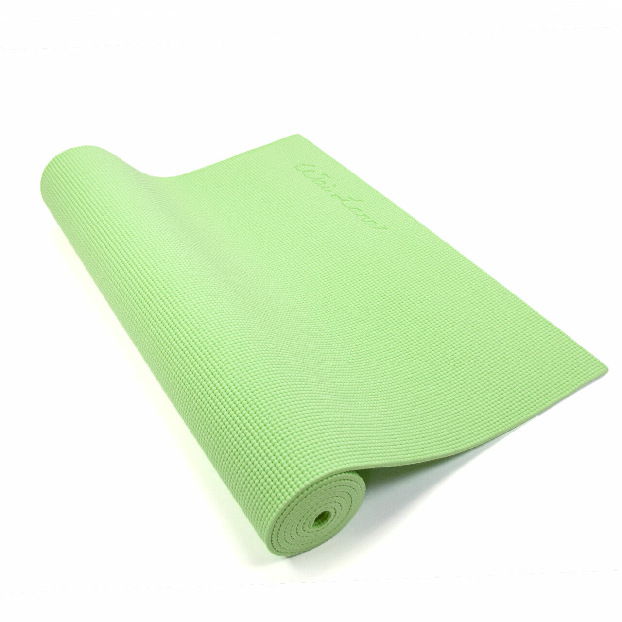 YOGA & PILATES MAT Mint - 1/4"H x 24"W x 68"L