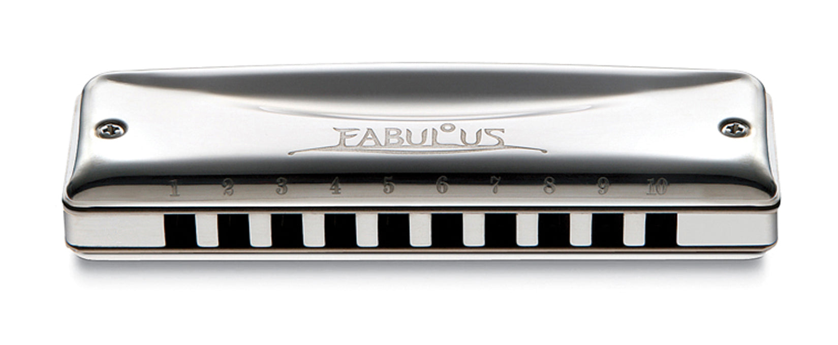 Suzuki F-20E-LF Fabulous 10-Hole Diatonic Equal Temperment Harmonica. Key of Low F