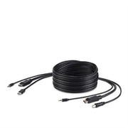 Belkin 10ft Secure DisplayPort + USB a/B +Audio KVM Combo Cable F1D9019B10T