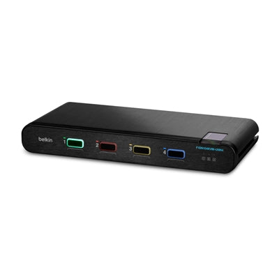 Belkin F1DN104KVM-UNN4 KVM Switch Black