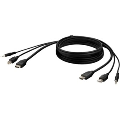 TAA HDMI/USB/AUD CBL,HDMI M/M; USB A/B, 6