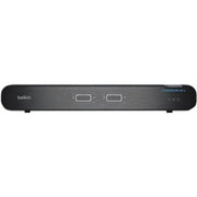 Belkin Universal 2nd Gen Secure KVM Switch Rack Mounting Black
