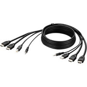 Belkin F1DN2CCBL-HH6T KVM Cable Black 1.8 M