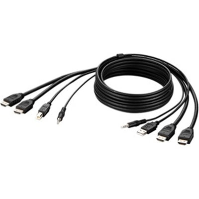 Belkin F1DN2CCBL-HH6T KVM Cable Black 1.8 M