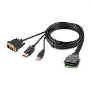 Belkin F1DN2MOD-HC-DP6 KVM Cable Black 1.8 M