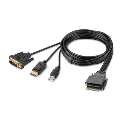 Belkin F1DN2MOD-HC-DP6 KVM Cable Black 1.8 M