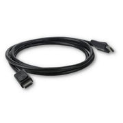 Belkin DisplayPort Cable W/ Latches 6 Foot/2M DP 1.2 M/M 4K - Male - DisplayPort Male - 6ft - Black