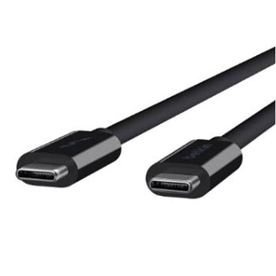 Belkin Thunderbolt 3 - Thunderbolt Cable - USB-C to USB-C - 3.3 Ft