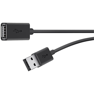 Belkin USB 2.0 a M/F 3m USB Cable USB a Black
