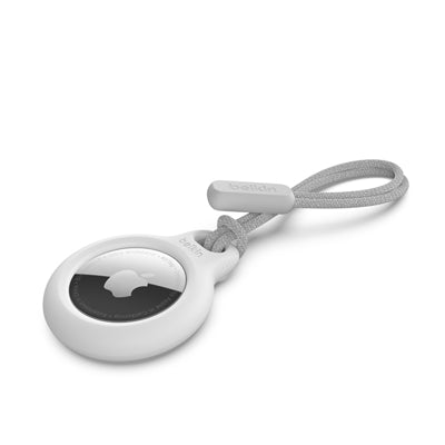 Belkin - Secure Holder with Strap for AirTag - White